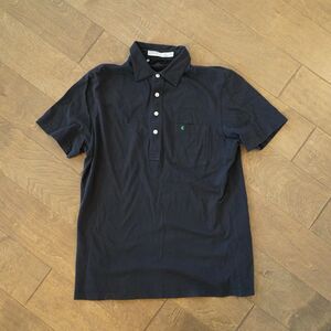 Criquet Classic Fit Top Shelf Players Performance Polo Shirt Men's Size M Black